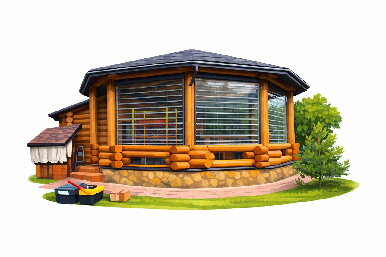 Прозрачные рольставни